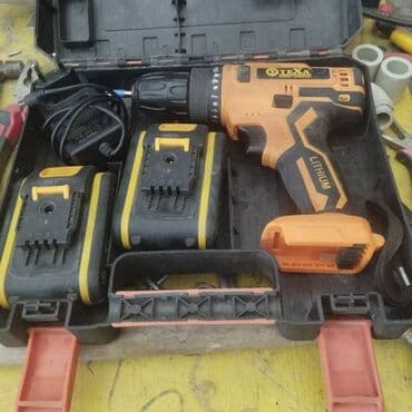 Аккумуляторная дрель‑шуруповёрт TEXA Комплектация: - дрель‑шуруповёрт at lalafo.kg Аккумуляторная дрель‑шуруповёрт TEXA Комплектация: - дрель‑шуруповёрт