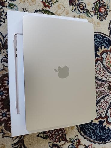 MacBook Air (2560×1664) в цвете Starlight с чипом Apple M4 at lalafo.kg MacBook Air (2560×1664) в цвете Starlight с чипом Apple M4