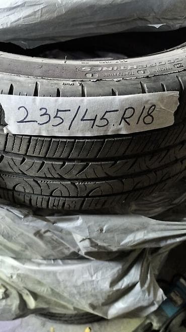 Комплект летних автомобильных шин 235/45 R18. 2 Пары в хорошем at lalafo.kg Комплект летних автомобильных шин 235/45 R18. 2 Пары в хорошем