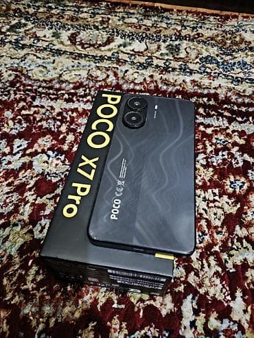 Poco X7 Pro, Б/у, 512 ГБ, цвет - Черный, 2 SIM at lalafo.kg Poco X7 Pro, Б/у, 512 ГБ, цвет - Черный, 2 SIM