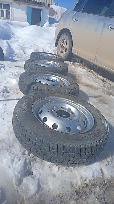 Колеса в сборе 185 / 75 / R 15, Всесезонная, Б/у, Комплект, Легковые, Железные, отверстий - 5 at lalafo.kg Колеса в сборе 185 / 75 / R 15, Всесезонная, Б/у, Комплект, Легковые, Железные, отверстий - 5