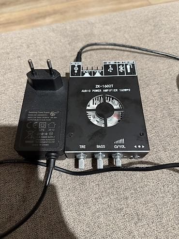 Усилитель Hi-Fi в дешевом корпусе Zk-1602t + блок питания 24/3а *с lalafo.kg да — 5 Усилитель Hi-Fi в дешевом корпусе Zk-1602t + блок питания 24/3а *с — 5