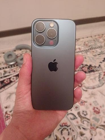 IPhone 15 Pro, Б/у, 512 ГБ, Blue Titanium, Чехол, Кабель, Коробка, 87 % at lalafo.kg IPhone 15 Pro, Б/у, 512 ГБ, Blue Titanium, Чехол, Кабель, Коробка, 87 %