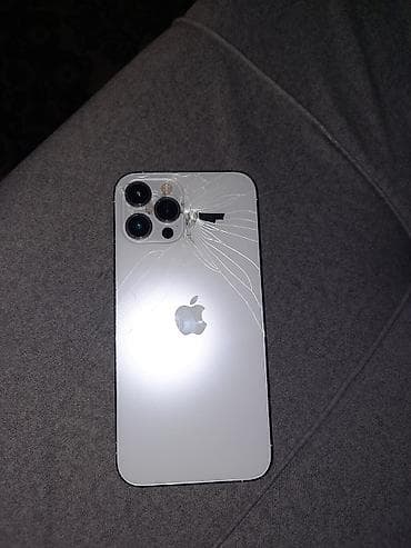 IPhone 12 Pro Max, Б/у, 128 ГБ, Белый, 81 % at lalafo.kg IPhone 12 Pro Max, Б/у, 128 ГБ, Белый, 81 %