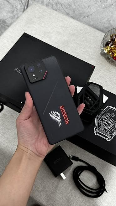 Asus ROG Phone, Колдонулган, 512 ГБ, түсү - Кара, Бөлүп төлөө менен, 2 SIM lalafo.kg да Asus ROG Phone, Колдонулган, 512 ГБ, түсү - Кара, Бөлүп төлөө менен, 2 SIM