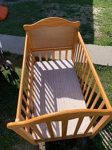 Детская кровать трансформер, Другой тип, цвет - Коричневый at lalafo.kg Детская кровать трансформер, Другой тип, цвет - Коричневый