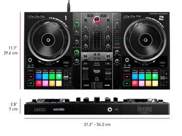 Линолеум: DJ-контроллер Hercules DJControl Inpulse 500 - 2 деки с большими lalafo.kg да — 1 Линолеум: DJ-контроллер Hercules DJControl Inpulse 500 - 2 деки с большими — 1
