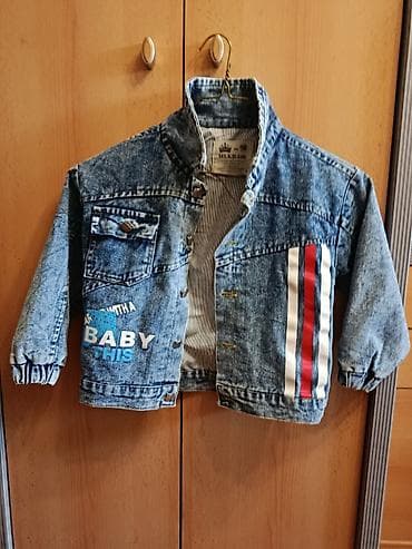 Детская джинсовая куртка M.L.D. kids - Размер по ярлыку: 100 at lalafo.kg Детская джинсовая куртка M.L.D. kids - Размер по ярлыку: 100