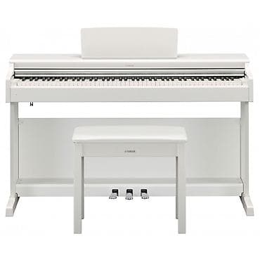 Цифровое пианино Yamaha ydp 145 (белый цвет) с классической напольной at lalafo.kg Цифровое пианино Yamaha ydp 145 (белый цвет) с классической напольной