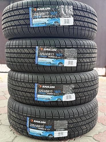 Шины 225 / 65 / R 17, Лето, Новый, Комплект, Легковые, Китай, Sailun at lalafo.kg Шины 225 / 65 / R 17, Лето, Новый, Комплект, Легковые, Китай, Sailun