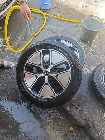 Колеса в сборе 215 / 60 / R 17, Лето, Комплект, Легковые, Литые, отверстий - 5 at lalafo.kg Колеса в сборе 215 / 60 / R 17, Лето, Комплект, Легковые, Литые, отверстий - 5