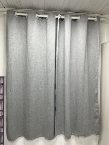 Портьера, Светонепроницаемая, Готовое изделие, Б/у, Для зала, Для кафе, Для кухни at lalafo.kg Портьера, Светонепроницаемая, Готовое изделие, Б/у, Для зала, Для кафе, Для кухни