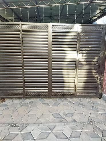 Ачылма дарбазалар: Ворота металла конструкции Ворота на заказ распашныеоткатные . От lalafo.kg да — 4 Ачылма дарбазалар: Ворота металла конструкции Ворота на заказ распашныеоткатные . От — 4