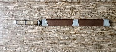 Клинок сделанный вручную, с иероглифами на японском языке, сам меч at lalafo.kg Клинок сделанный вручную, с иероглифами на японском языке, сам меч