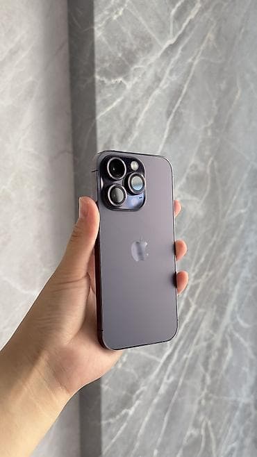 IPhone 14 Pro, Б/у, 256 ГБ, Blue Titanium, Коробка, 78 % at lalafo.kg IPhone 14 Pro, Б/у, 256 ГБ, Blue Titanium, Коробка, 78 %