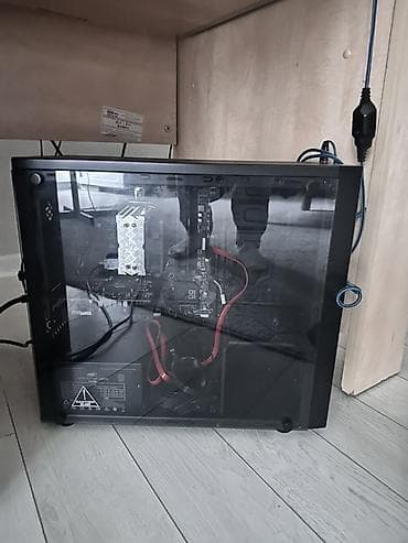 Игровой/рабочий системный блок в корпусе DeepCool с прозрачной боковой at lalafo.kg Игровой/рабочий системный блок в корпусе DeepCool с прозрачной боковой