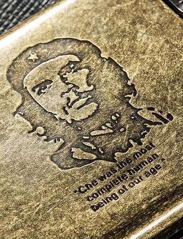 Күйгүзгүчтөр: Портсигар с изображением Че Гевары и цитатой!Компактный и стильный, он lalafo.kg да — 3 Күйгүзгүчтөр: Портсигар с изображением Че Гевары и цитатой!Компактный и стильный, он — 3