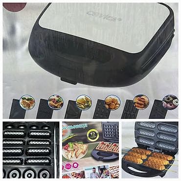 Многофункциональная электрическая вафельница/сэндвичница с комплектом at lalafo.kg Многофункциональная электрическая вафельница/сэндвичница с комплектом