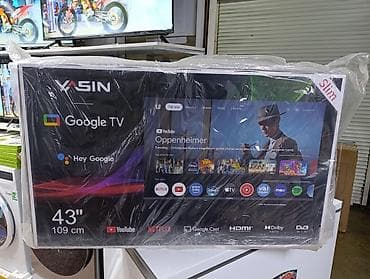 Другое ТВ и видео: Телевизор Ясин 43G11 Андроид гарантия 3 года, доставка установка at lalafo.kg — 9 Другое ТВ и видео: Телевизор Ясин 43G11 Андроид гарантия 3 года, доставка установка — 9