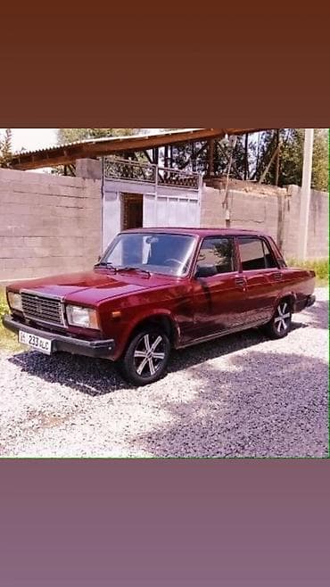 ВАЗ (ЛАДА) 2107: 2005 г., 1.6 л, Механика, Газ, Седан at lalafo.kg ВАЗ (ЛАДА) 2107: 2005 г., 1.6 л, Механика, Газ, Седан