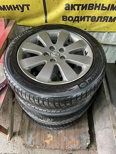 Колеса в сборе 215 / 55 / R 17, Зима, Комплект, Литые, отверстий - 5 at lalafo.kg Колеса в сборе 215 / 55 / R 17, Зима, Комплект, Литые, отверстий - 5