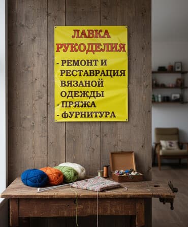 Ремонт, реставрация одежды | Вязание одежды at lalafo.kg Ремонт, реставрация одежды | Вязание одежды