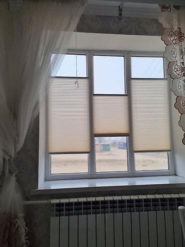 Тюлдар: Жалюзи-плиссе на окна - Компактные складчатые шторы-плиссе для lalafo.kg да — 3 Тюлдар: Жалюзи-плиссе на окна - Компактные складчатые шторы-плиссе для — 3