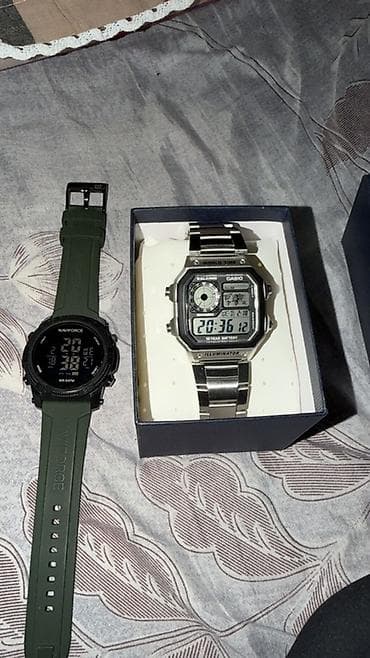 Цифровые наручные часы (2 модели) 1) Casio World Time Illuminator - lalafo.kg да — 1 Цифровые наручные часы (2 модели) 1) Casio World Time Illuminator - — 1