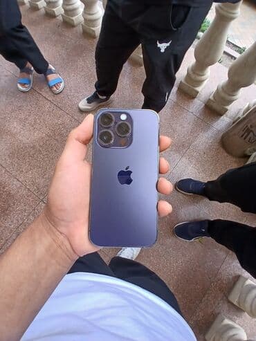IPhone 14 Pro, Б/у, 256 ГБ, Чехол, 91 % at lalafo.kg IPhone 14 Pro, Б/у, 256 ГБ, Чехол, 91 %