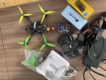 Продаю полностью готовый FPV комплект. Дрон настроен и готов к at lalafo.kg Продаю полностью готовый FPV комплект. Дрон настроен и готов к