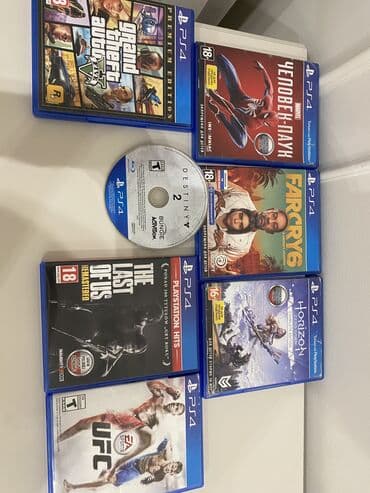 Диски на 4-5 пс диски в отличном состояние Одни из нас-1900(на at lalafo.kg Диски на 4-5 пс диски в отличном состояние Одни из нас-1900(на