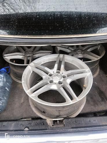 Литые Диски R 18 AMG, Комплект, отверстий - 5 at lalafo.kg Литые Диски R 18 AMG, Комплект, отверстий - 5