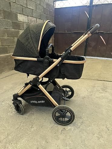 Коляска, Другой бренд, цвет - Черный, Б/у, Самовывоз at lalafo.kg Коляска, Другой бренд, цвет - Черный, Б/у, Самовывоз