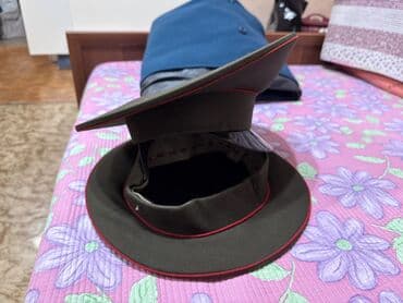 Фуражки советские офицерские. Цена указана за 1 шт, кокард нет at lalafo.kg Фуражки советские офицерские. Цена указана за 1 шт, кокард нет