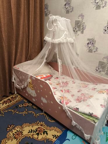 Продаётся детская кровать очень прочная выдерживает и взрослых at lalafo.kg Продаётся детская кровать очень прочная выдерживает и взрослых