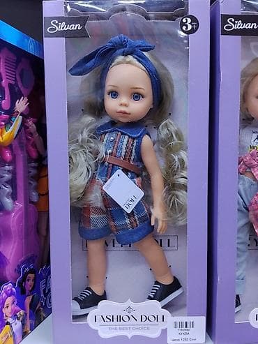 Кукла Fashion Doll (Silvan), для детей 3+ - В коробке фирменного lalafo.kg да Кукла Fashion Doll (Silvan), для детей 3+ - В коробке фирменного