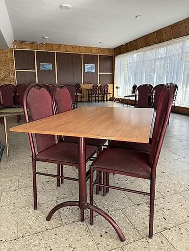 Стол и стул для кафе at lalafo.kg Стол и стул для кафе