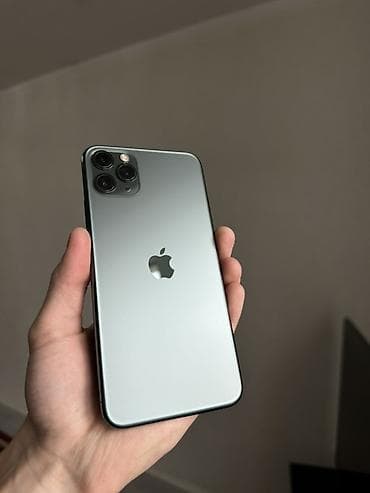 IPhone 11 Pro Max, 256 ГБ, Matte Midnight Green, 77 % at lalafo.kg IPhone 11 Pro Max, 256 ГБ, Matte Midnight Green, 77 %