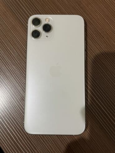 IPhone 11 Pro, Б/у, 256 ГБ, Серебристый, Чехол, 72 % at lalafo.kg IPhone 11 Pro, Б/у, 256 ГБ, Серебристый, Чехол, 72 %