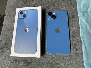 IPhone 13, 128 ГБ, Голубой, Зарядное устройство, Защитное стекло, Чехол at lalafo.kg IPhone 13, 128 ГБ, Голубой, Зарядное устройство, Защитное стекло, Чехол