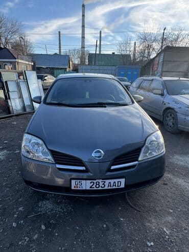 Nissan Primera: 2003 г., 1.8 л, Механика, Бензин, Универсал at lalafo.kg Nissan Primera: 2003 г., 1.8 л, Механика, Бензин, Универсал