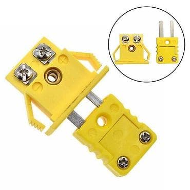 Соединительный зажим для термопары типа К 1, цена за пару at lalafo.kg Соединительный зажим для термопары типа К 1, цена за пару