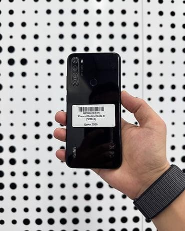 Redmi, Redmi Note 8, Б/у, 32 ГБ, цвет - Черный, 2 SIM at lalafo.kg Redmi, Redmi Note 8, Б/у, 32 ГБ, цвет - Черный, 2 SIM