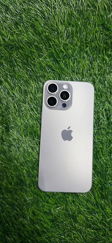 IPhone 15 Pro Max, 256 ГБ, Natural Titanium, Чехол, Коробка, 83 % at lalafo.kg IPhone 15 Pro Max, 256 ГБ, Natural Titanium, Чехол, Коробка, 83 %