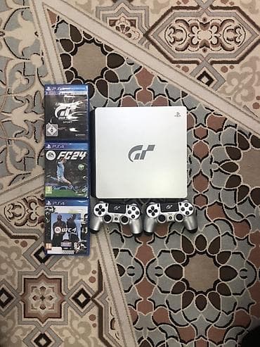PlayStation 4 slim В отличном состоянии играли бережно 2 года 2 at lalafo.kg PlayStation 4 slim В отличном состоянии играли бережно 2 года 2