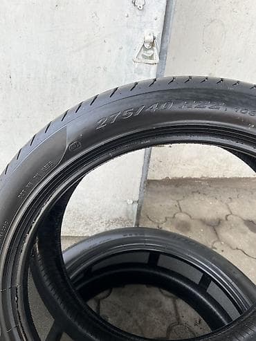 Шины 275 / 40 / R 22, Лето, Б/у, Пара, Легковые, Pirelli at lalafo.kg Шины 275 / 40 / R 22, Лето, Б/у, Пара, Легковые, Pirelli