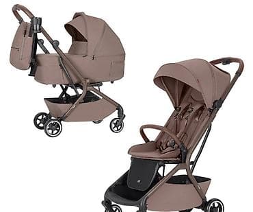 Коляска, цвет - Коричневый, Б/у at lalafo.kg Коляска, цвет - Коричневый, Б/у