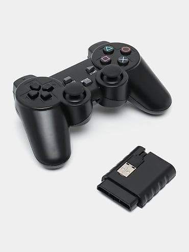 Беспроводной контроллер с функцией вибрации. Совместим с PS2, PS3, PC at lalafo.kg Беспроводной контроллер с функцией вибрации. Совместим с PS2, PS3, PC