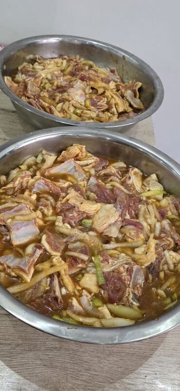 Маринад (баранина). Шашлык из баранины — маринованный и готовый к at lalafo.kg Маринад (баранина). Шашлык из баранины — маринованный и готовый к