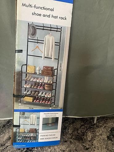 Дүкөн үчүн текчелер: Бут кийим үчүн текче, Башка материал lalafo.kg да — 1 Дүкөн үчүн текчелер: Бут кийим үчүн текче, Башка материал — 1